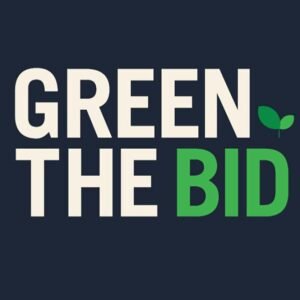 Green the Bid logo
